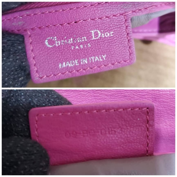 Authentic Christian Dior Diorling pink Shoulder Bag - Picture 2 of 10